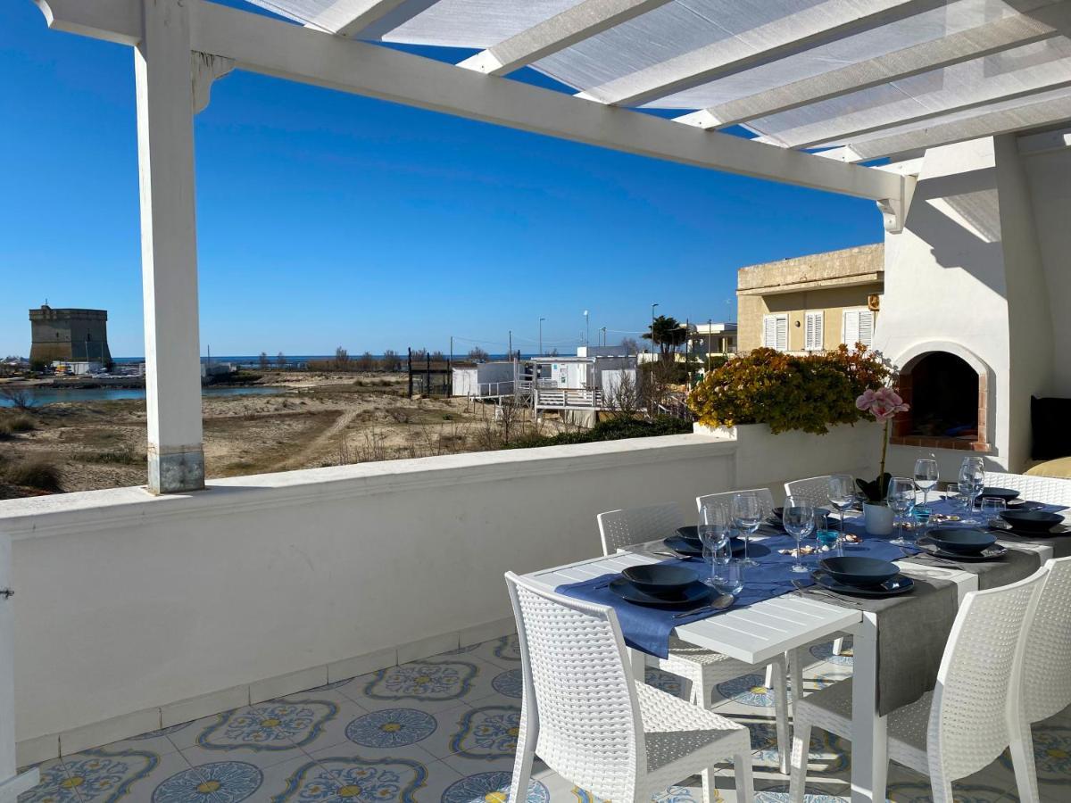Villa Incanto-Primo Piano- Vista Mare By Cala Salento 切萨雷奥港 外观 照片